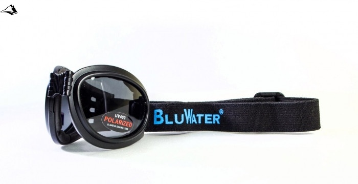 Окуляри поляризаційні BluWater Drifter Polarized (gray) чорні 4ДРИФ-20П фото